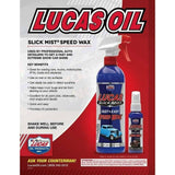12 x Lucas Oil Slick Mist Speed Wax Gloss Intensifier 24-Oz Spray Bottle