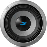 Alpine S-Series S2-W8D2 8 Inch Dual 2 OHM Car Subwoofer 300 Watts RMS Power
