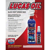 6 x Lucas Oil Slick Mist Speed Wax Gloss Intensifier 24-Oz Spray Bottle