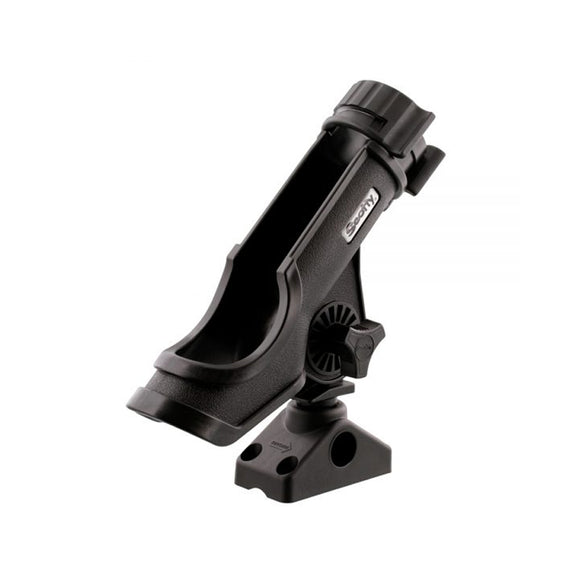 Scotty No. 230 Power Lock Open Style Rod Holder with Combination Side/Deck Mount