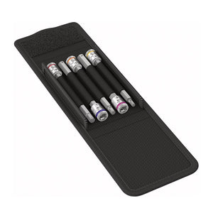 Wera 8740 A HF 1 Zyklop Bit Socket Set w/ Holding Function 1/4" drive - 5 Piece Set