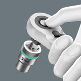 Wera 1/2” Drive Zyklop Hybrid Switch Ratchet with Handle Extension | 05004095001