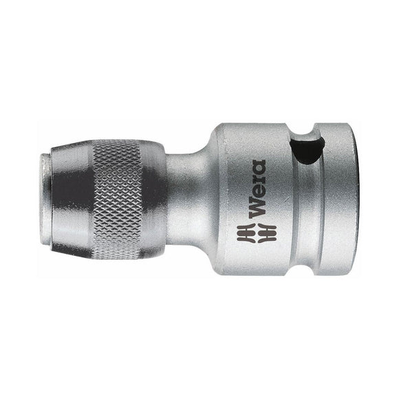 Wera 784 C 1/2″ Drive Hexagon Bit Adaptor with Quick-Release Chuck | 05042760001