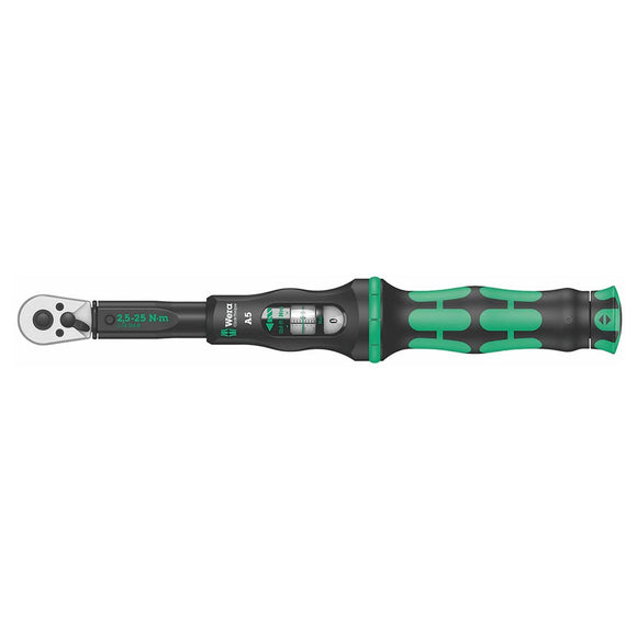 Wera Click-Torque 1/4″ A 5 Torque Wrench with Reversible Ratchet (Nm Scale)