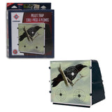 Crosman Collapsible Pellet Target Trap w/ 12 Paper Targets for Air Rifles Pistol