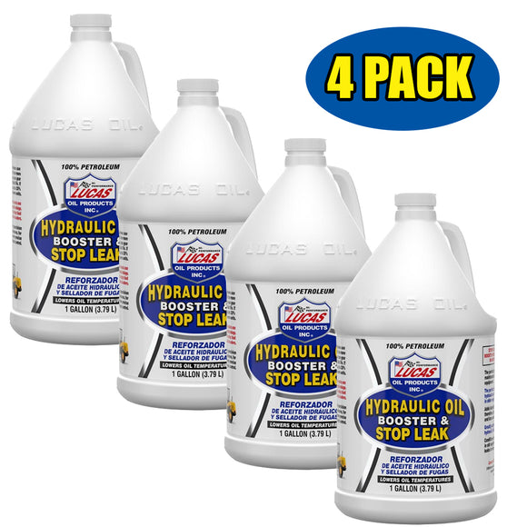 Lucas Oil Hydraulic Oil Booster & Stop Leak - 4 Pack