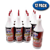 Lucas Oil 10121 Synthetic SAE 75W-140 Gear Oil, 1 quart - 12 PACK