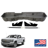 DU-HA Under Seat Storage w/ Gun Rack Fits 2014-2018 Silverado Sierra Crew Cab