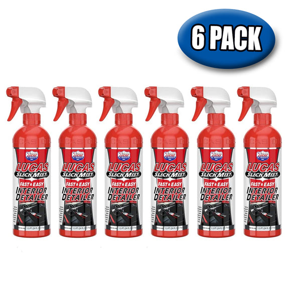 Lucas Oil 10514 Slick Mist Interior Detailer, 24 Oz. - 6 Pack