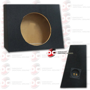 Angled Housing Box for 10" Subwoofer Speaker
