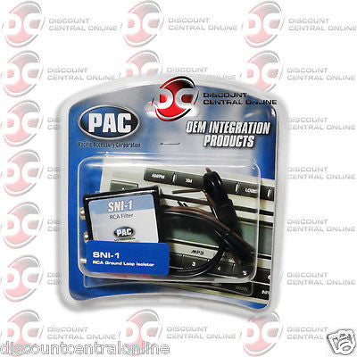 PAC SNI-1 CAR AUDIO GROUND LOOP NOISE ELIMINATOR