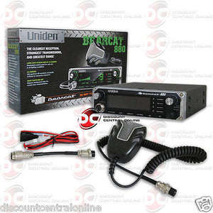 UNIDEN BEARCAT880 40 CHANNEL CB  RADIO WITH NOISE CANCELLING MICROPHONE