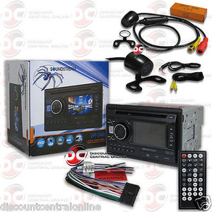 SOUNDSTREAM VR-346 2DIN DVD CD STEREO W/ 3.4" LCD SCREEN "FREE" 170° REAR CAMERA