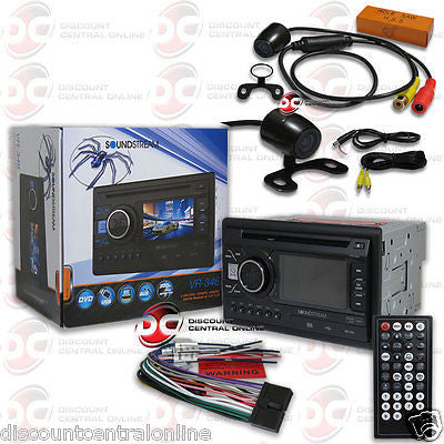 SOUNDSTREAM VR-346 2DIN DVD CD STEREO W/ 3.4