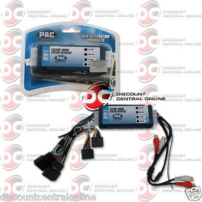 PAC AOEM-GM1416 AMPLIFIER INTEGRATION HARNESS FOR SELECT 2006-2009 GM VEHICLES