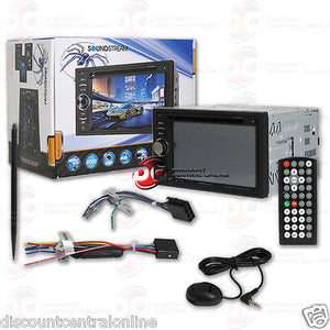 SOUNDSTREAM VR-64H2B 2-DIN 6.2" CD DVD BLUETOOTH STEREO W/ USB AUX & MOBILELINK