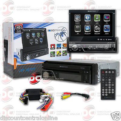 SOUNDSTREAM VIR-7830T DVD CD STEREO W/ MOTORIZED 7