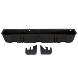 DU-HA Under Seat Storage w/ Gun Rack Fits 2015-19 Ford F150 SuperCab - Black