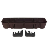 DU-HA 20113 Under Seat Storage w/ Gun Rack Fits 2015-19 Ford F150 SuperCrew - Brown