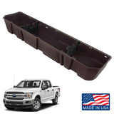 DU-HA 20113 Under Seat Storage w/ Gun Rack Fits 2015-19 Ford F150 SuperCrew - Brown