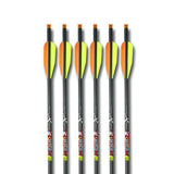 Carbon Express 52133 22″ Mayhem Crossbolt Moon Nock Arrows - 6 Pack