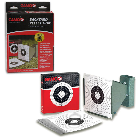 Gamo Collapsable Cone Backyard Pellet Trap With Paper Targets