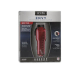 ANDIS ENVY PROFESSIONAL HAIR CLIPPER WITH ADJUSTABLE BLADE & 6 ATTACHMENT COMBS