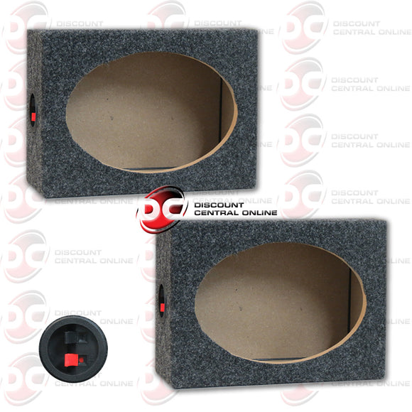 Two Speaker Housing Boxes for 6x9 Speakers