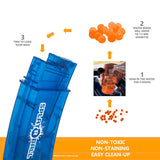 Splatrball SRB1200 Full Auto 1200 Round Soft Water Bead Gel Ball Blaster Kit