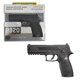 Sig Sauer P320 .177 Cal CO2 Powered Blowback Semi Auto Pellet Air Pistol (Black / Coyote Tan)