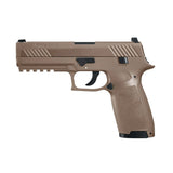 Sig Sauer P320 .177 Cal CO2 Powered Blowback Semi Auto Pellet Air Pistol (Black / Coyote Tan)