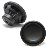 Two ALPINE S-W12D4 12" DUAL 4 OHM VOICE COILS CAR AUDIO SUBWOOFER