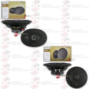 INFINITY ALPHA6930 6x9" 3-WAY CAR COAXIAL SPEAKERS + ALPHA6520 6.5" 2-WAY CAR COAXIAL SPEAKERS