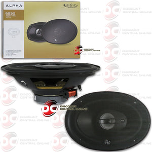 INFINITY ALPHA6930 6x9" 3-WAY CAR COAXIAL SPEAKERS