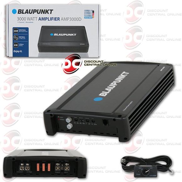 BLAUPUNKT AMP3000D MONO BLOCK CAR AMPLIFIER