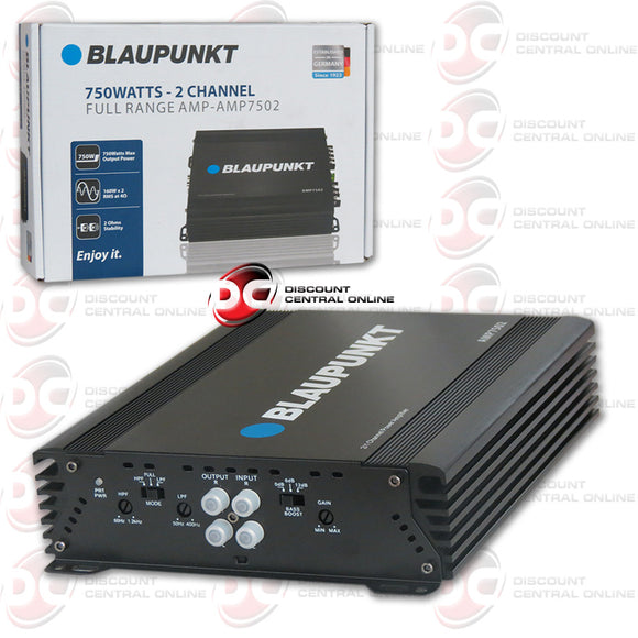 Blaupunkt AMP7502 2-Channel Car Amplifier