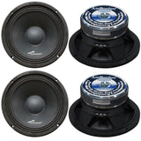 Audiopipe APMB-8-D 8” Low Mid Frequency Loudspeaker - 4 PACK