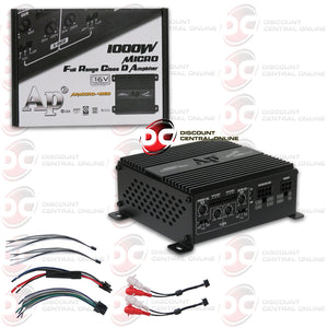 AUDIOPIPE APMCRO-4060 MICRO 4-CHANNEL CAR AMPLIFIER