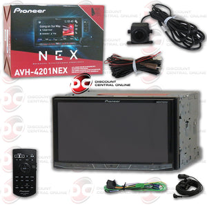 Pioneer AVH-4201NEX 7" Car CD/DVD/AM/FM/AUX With Bluetooth Pioneer Rear View Camera