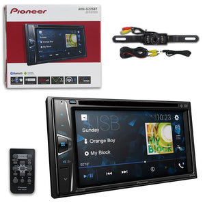 PIONEER AVH-G225BT 6.2" 2-DIN TOUCHSCREEN CAR USB DVD CD RECEIVER WITH BLUETOOTH AND REMOTE (With Back-up Camera)