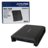 ALPINE BBX-T600 CLASS-AB 2-CHANNEL BRIDGEABLE CAR AMPLIFIER