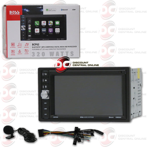 BOSS BCP62 2-DIN 6.2