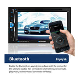 Blaupunkt BELAIR 2 DIN 6.2"Touchscreen Car DVD USB AM FM Receiver w/ Bluetooth & MirrorLink