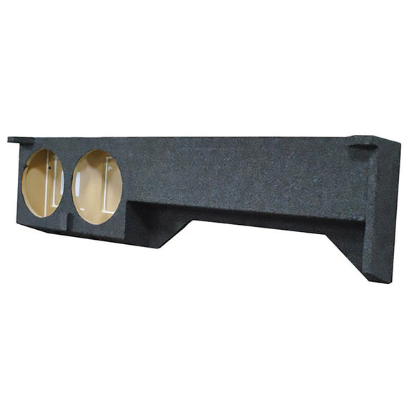 Q POWER DUAL 10″ UNDERSEAT SEALED WOOFER ENCLOSURE FOR FRONTIER CREW CAB 2005-2021