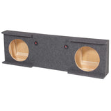 QPower Dual 10" Underseat Downfire Subwoofer Box for ’07-’13 GMC Chevy Crew Cab
