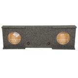 QPower Dual 10" Underseat Downfire Subwoofer Box for ’07-’13 GMC Chevy Crew Cab