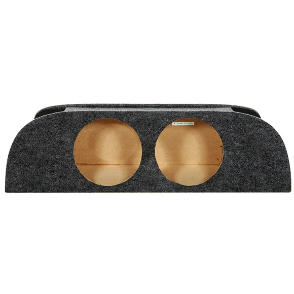 QPower NISSAN10350Z Dual Hole 10″ Sub Woofer Enclosure Box for 2003-2007 Nissan 350Z