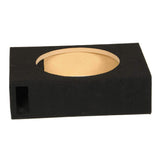 QPOWER SINGLE 12″ VENTED SHALLOW MOUNT EMPTY WOOFER ENCLOSURE SUB BOX