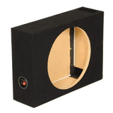 QPOWER SINGLE 12″ VENTED SHALLOW MOUNT EMPTY WOOFER ENCLOSURE SUB BOX