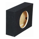 QPOWER SINGLE 12″ SHALLOW MOUNT SEALED EMPTY WOOFER ENCLOSURE SUB BOX